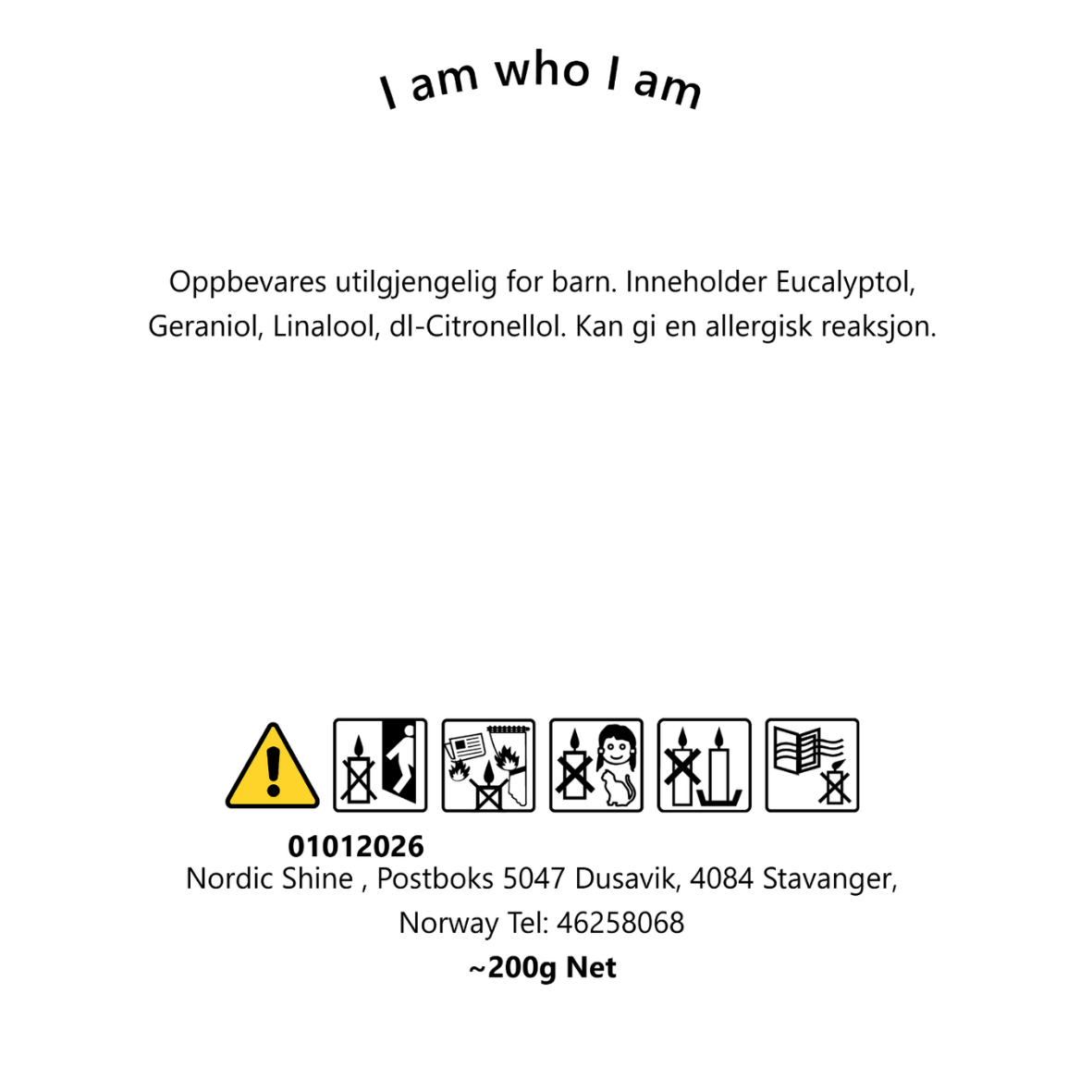 I am who I am